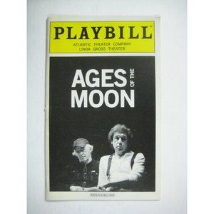 Ages of the Moon Playbill January 2010 Sam Sheppard Sean McGinley Stephen Ray